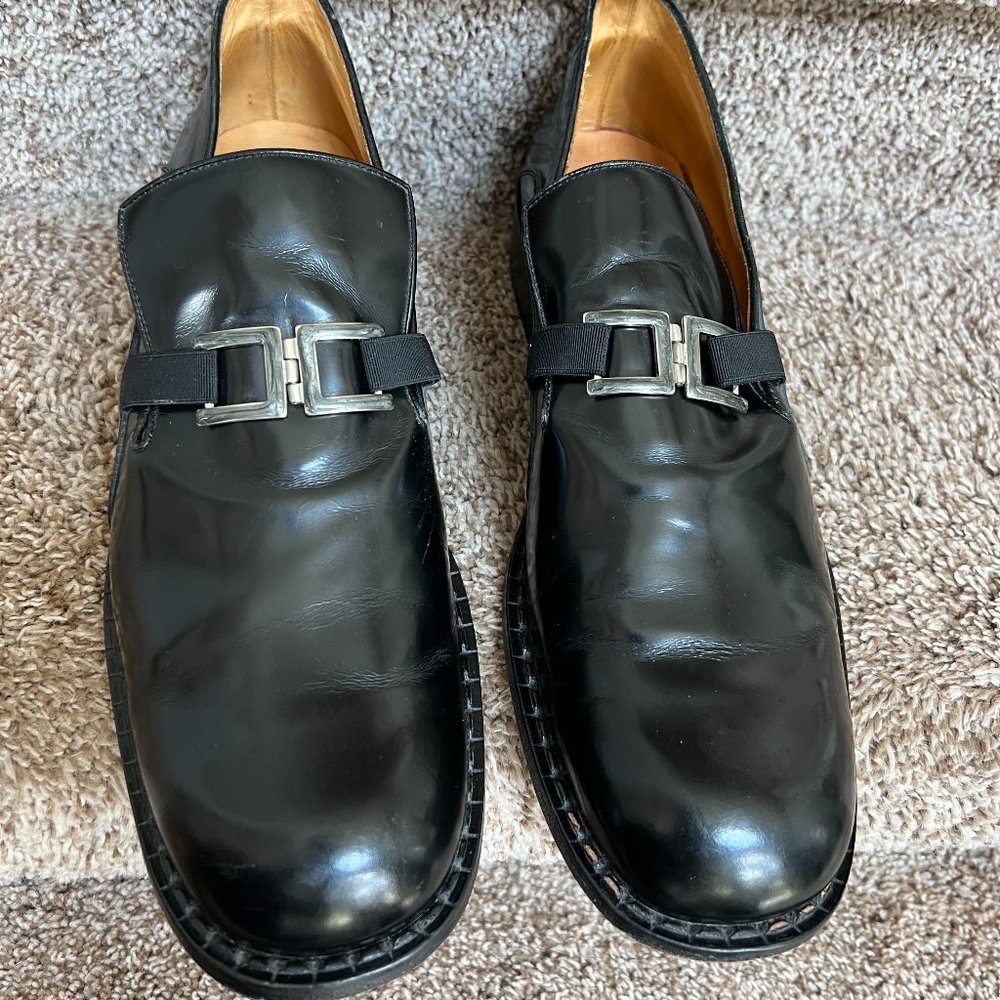 Todd Welsh Men's Black Leather Shoes.